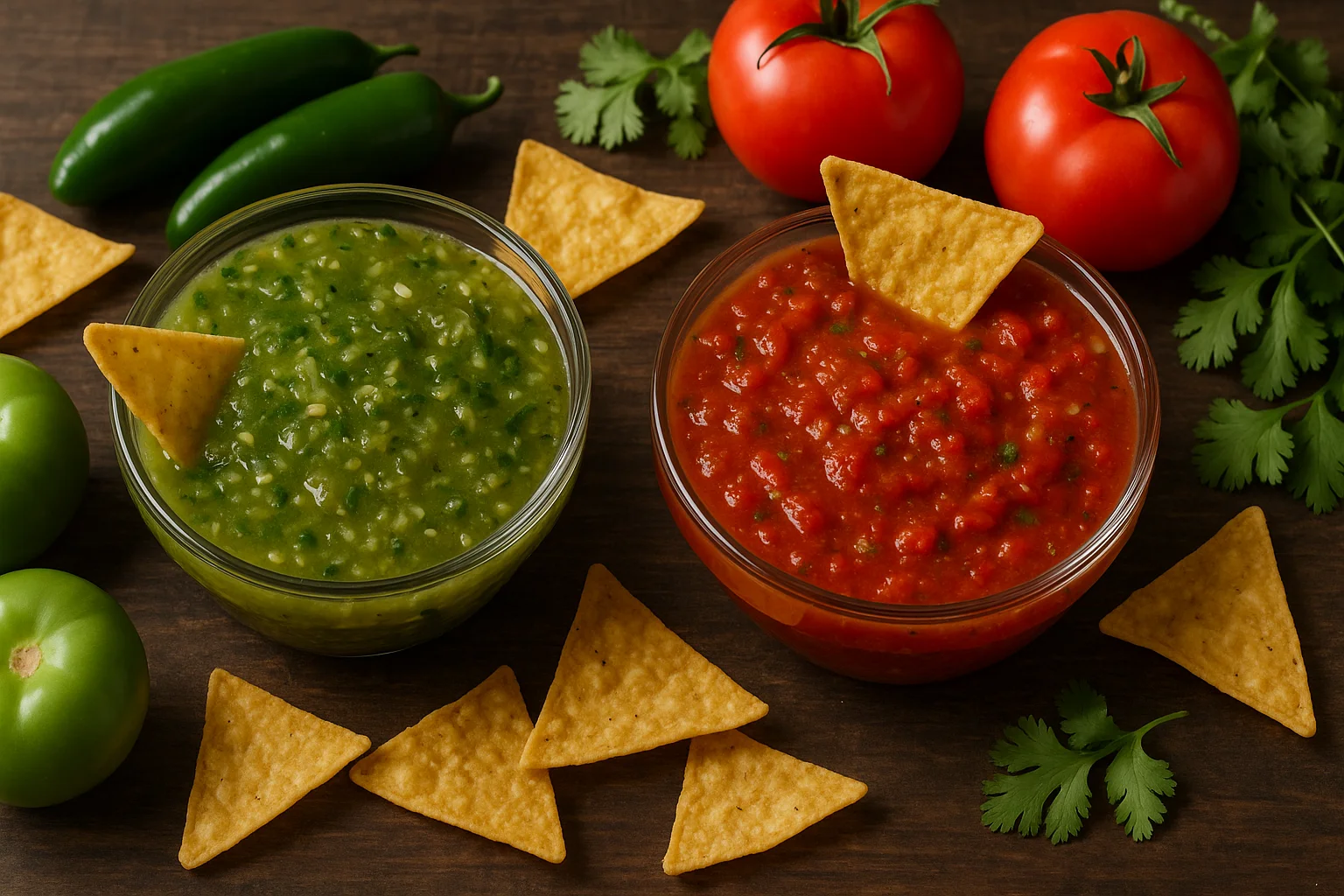 Salsa verde vs. salsa roja: millal kumba valida