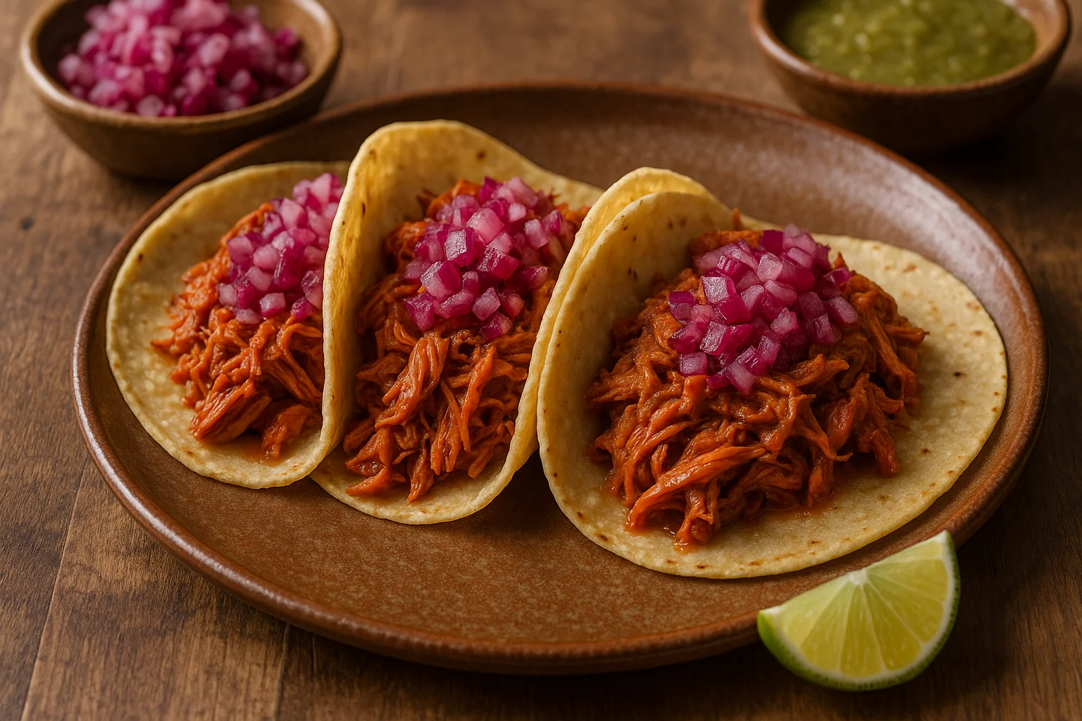 Tacos de cochinita pibil