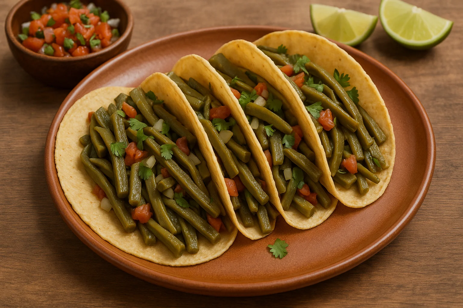 Tacos de nopales